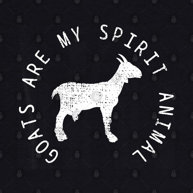 Goats Are My Spirit Animal by Throbpeg